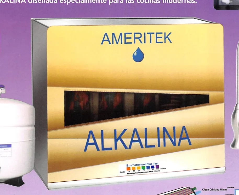 Gold Alkaline drinking water system